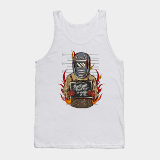 mr bad guy welder Tank Top