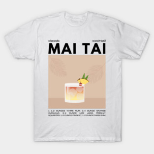 Mai Tai classic cocktail T-Shirt