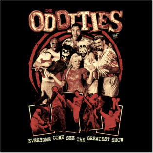 ODDITIES Posters and Art