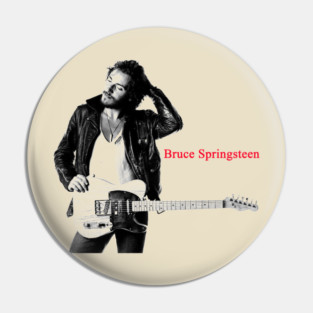 Bruce Springsteen Born to Run vintage Pin