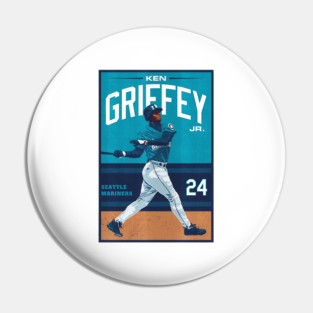 Ken Griffey Jr 24 Retro Pin