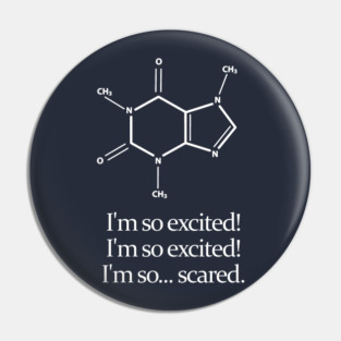 Caffeine Pin