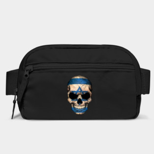 Israeli Flag Skull Bag