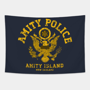 Jaws — Amity Police Tapestry