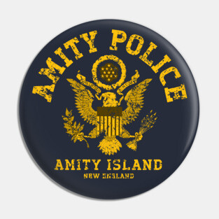 Jaws — Amity Police Pin