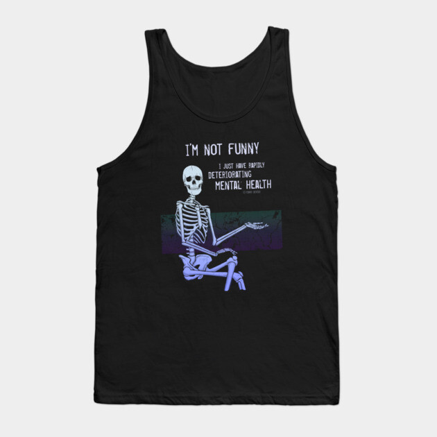 The Old Downward Spiral Tank Top by Tommy Devoid