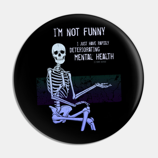 The Old Downward Spiral Pin by Tommy Devoid