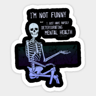 The Old Downward Spiral Sticker