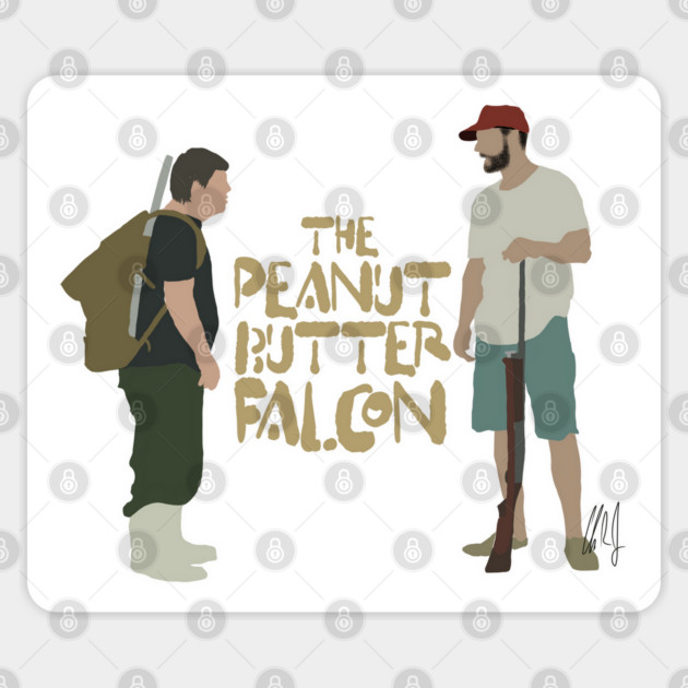 Peanut Butter Falcon:  [Outline] Sticker by 51Deesigns