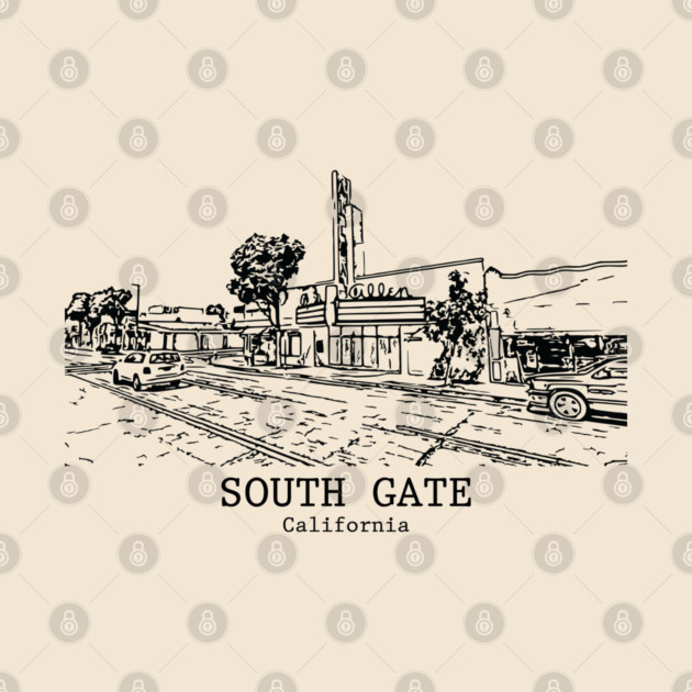 South Gate - California by Lakeric