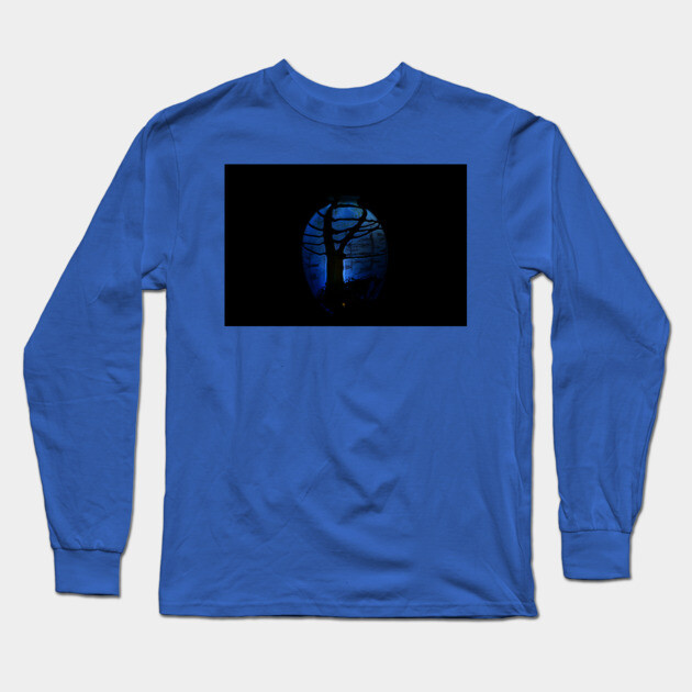 Satava Glass Vase Interior Lit Long Sleeve T-Shirt by MrGreenGenes420