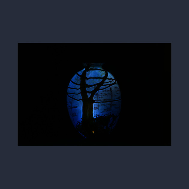 Satava Glass Vase Interior Lit by MrGreenGenes420