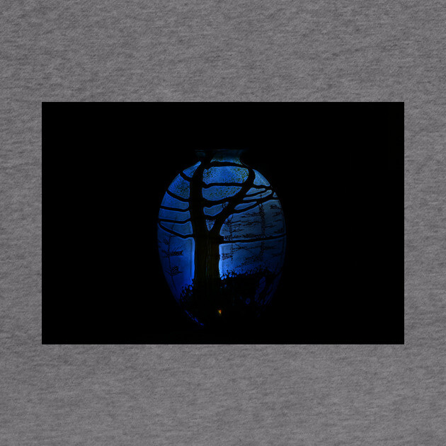 Satava Glass Vase Interior Lit by MrGreenGenes420