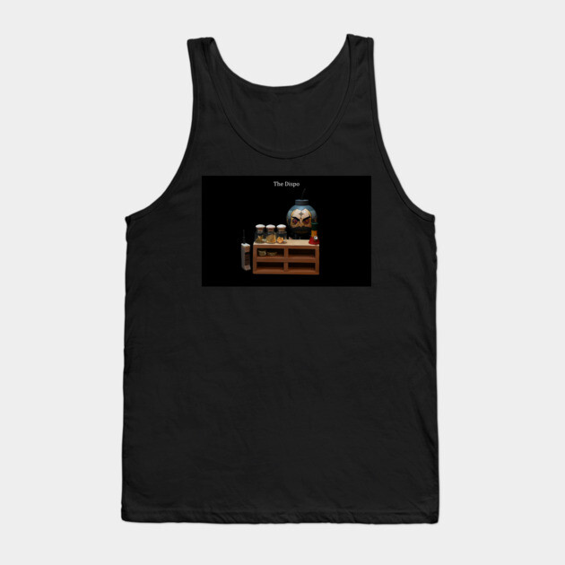 The Dispo - Weed Design Tank Top by MrGreenGenes420