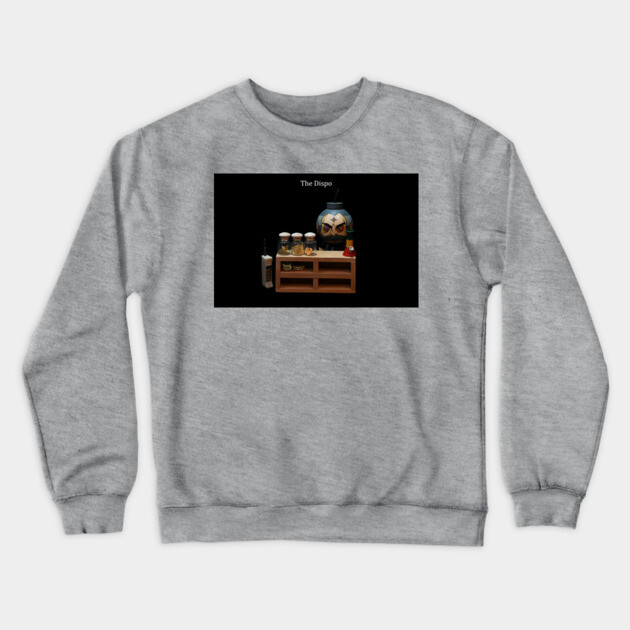 The Dispo - Weed Design Crewneck Sweatshirt by MrGreenGenes420