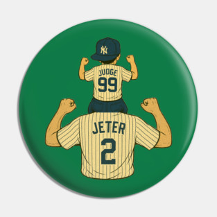 Like Father Like Son Yankees Pin