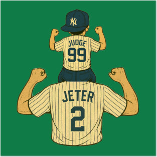 Like Father Like Son Yankees Posters and Art