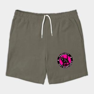 Cats Against Fascists Pink Version Shorts