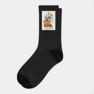 Bauhaus Vintage Exhibition poster, 1923 Socks