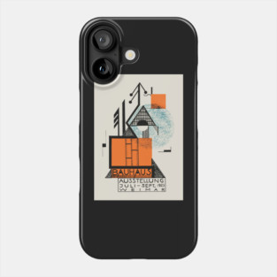 Bauhaus Vintage Exhibition poster, 1923 Phone Case