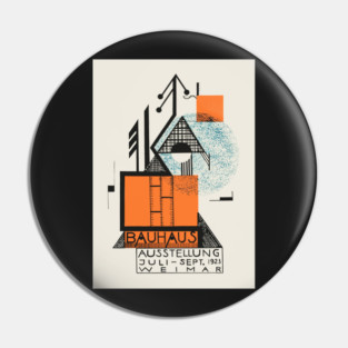 Bauhaus Vintage Exhibition poster, 1923 Pin