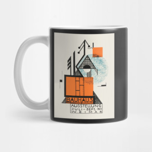 Bauhaus Vintage Exhibition poster, 1923 Mug