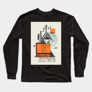 Bauhaus Vintage Exhibition poster, 1923 Long Sleeve T-Shirt