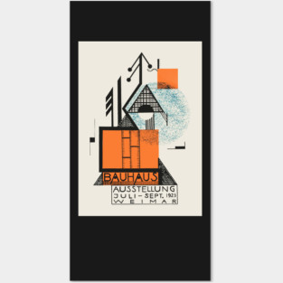 Bauhaus Vintage Exhibition poster, 1923 Posters and Art