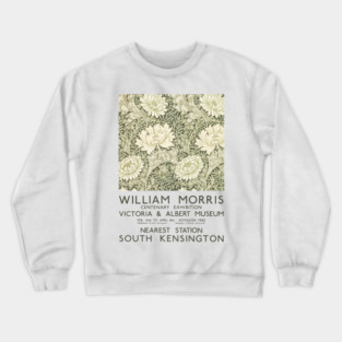 William Morris Art Exhibition Crewneck Sweatshirt
