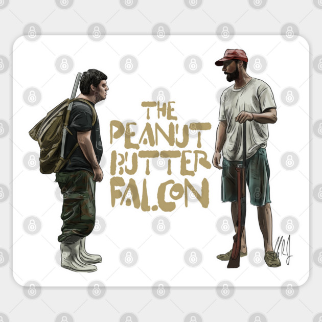 Peanut Butter Falcon: Cornfield Sticker by 51Deesigns