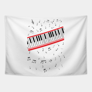 Beat It Keyboard Tapestry