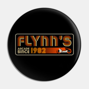 Retro Flynn's 1982 Pin