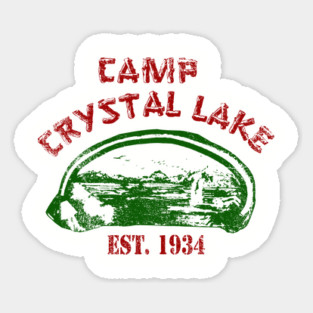 Camp Crystal Lake - Friday the 13th Sticker
