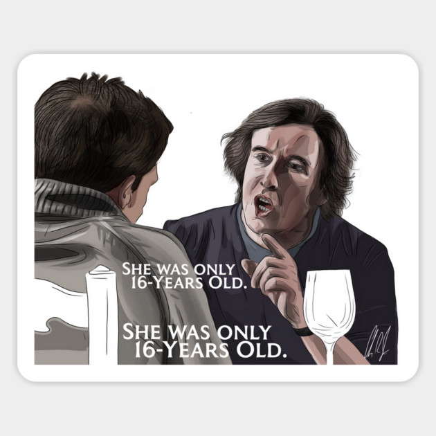 The Trip: She Was Only 16-Years Old Magnet by 51Deesigns