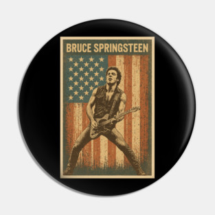 Bruce-Springsteen Pin