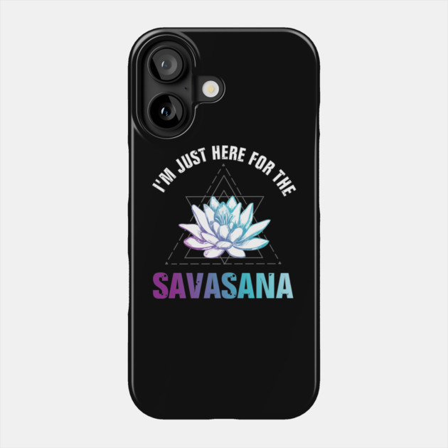 Savasana Phone Case by Yogi Bryan Shop