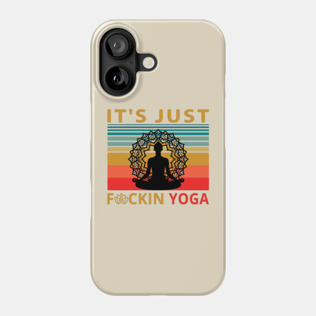 F*cking Yoga Phone Case by Yogi Bryan Shop