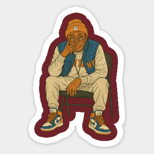 Spike Knicks Sticker