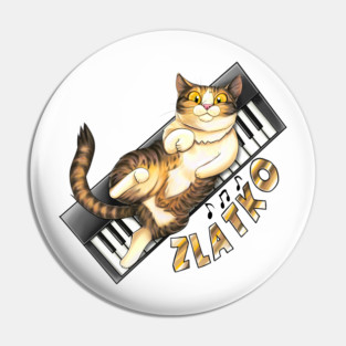 Zlatko on keyboard Pin