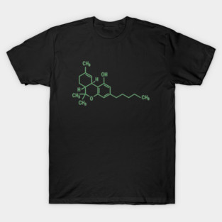 THC MOLECULE T-Shirt