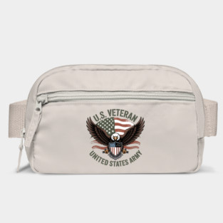 Proud American Veteran T-Shirt Bag