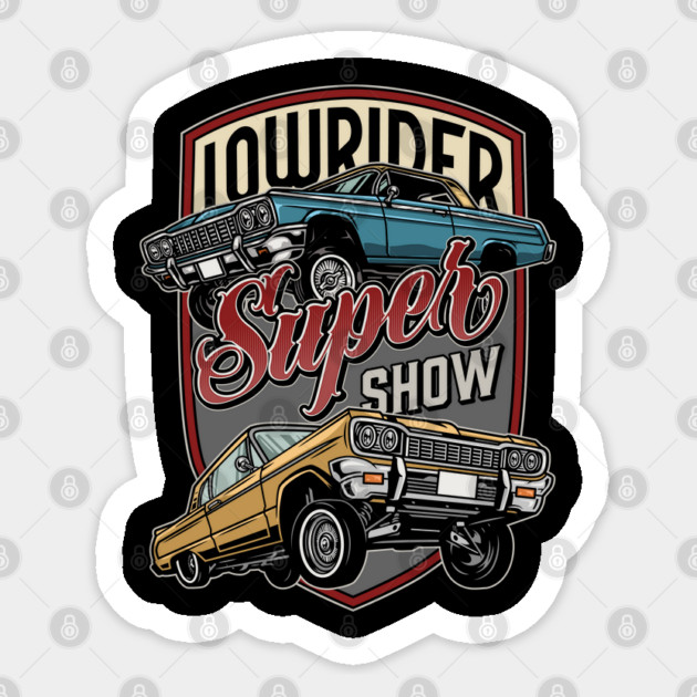 Lowrider Super Show Sticker by Timeless Chaos