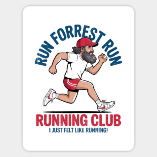 Gump's Running Club Vintage Sticker
