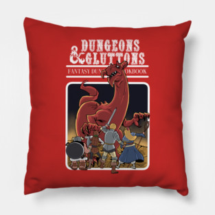 Dungeon Cookbook Pillow