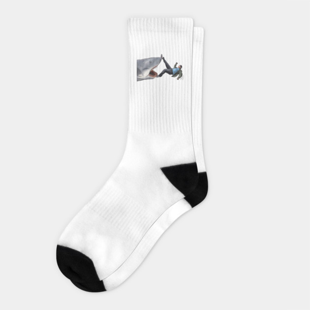 JAWS: Quint's Exit Socks by 51Deesigns