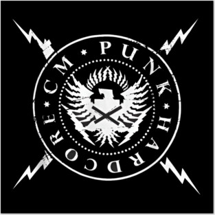 CM Punk vintage Posters and Art