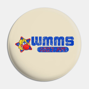 WMMS Cleveland / 80s Rock Radio Station Pin