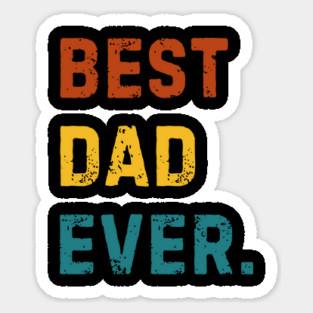 Best-Dad-Ever Sticker