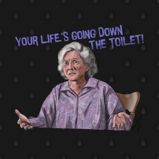 Moonstruck: Down the Toilet! by 51Deesigns