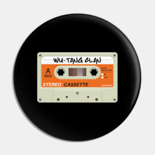 Wu-Tang Clan Cassette Pin